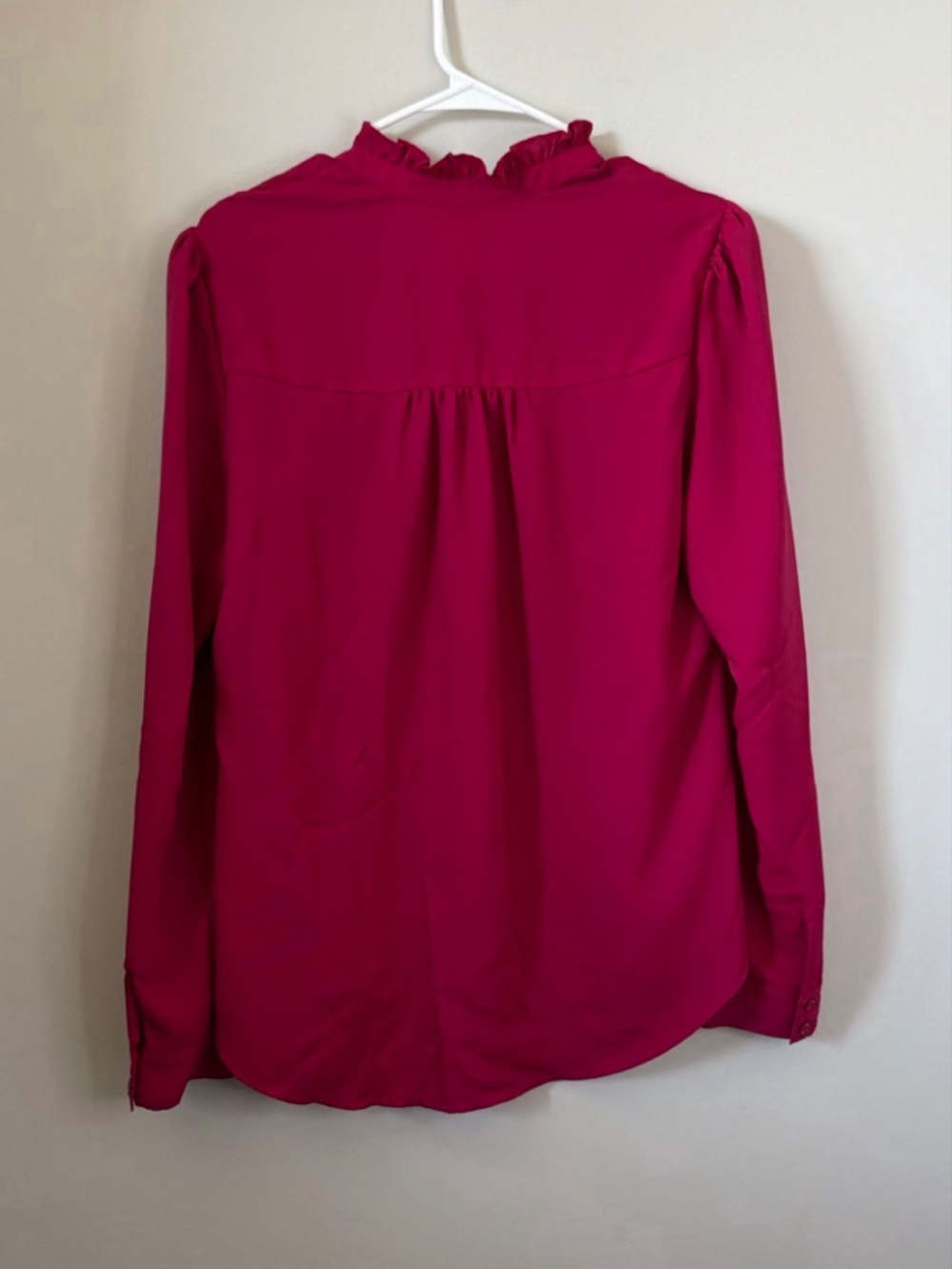Express Ruffle Neck Blouse - Picture 4 of 4